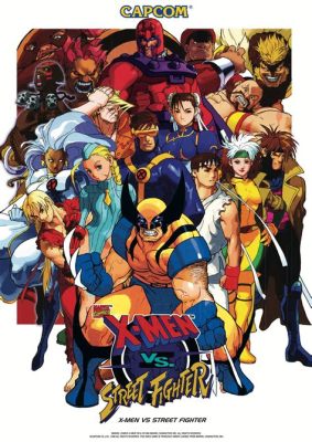  X-Men vs Street Fighter: なつかしの2D格闘ゲームでマーベルヒーローとストリートファイターが激突！